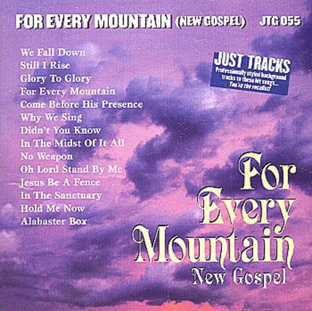 For Every Mountain, New Gospel: Just Tracks (Karaoke CDG) image number null