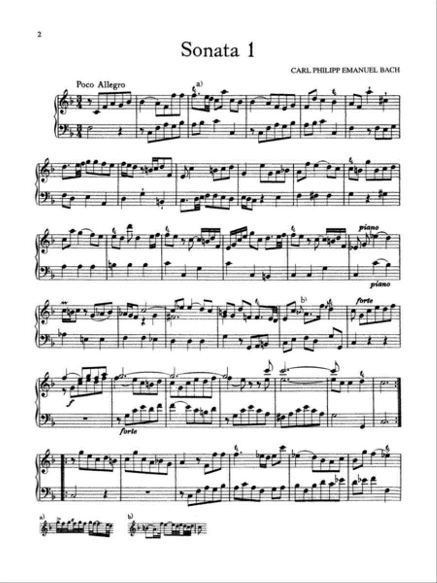 The Prussian Sonatas -- Nos. 1-6 Piano Solo scores gallery preview page 3