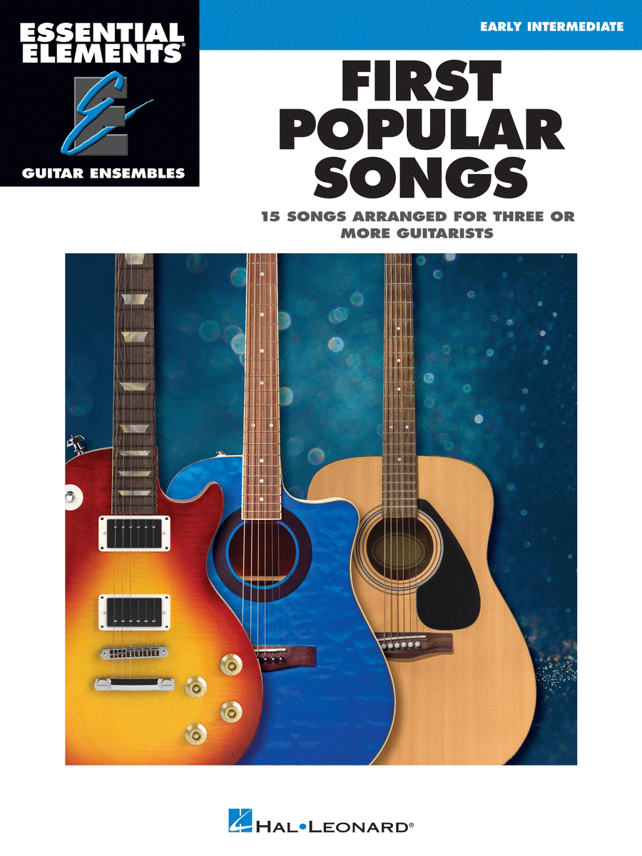 First Popular Songs Early Intermediate Guitar Ensemble scores gallery preview page 1