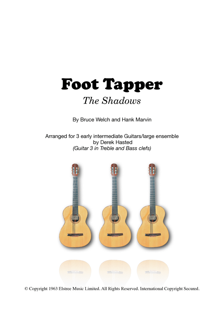 Foot Tapper Guitar Ensemble scores gallery preview page 1