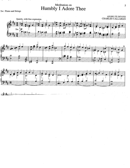 Communion Music for Manuals, Set 1 image number null