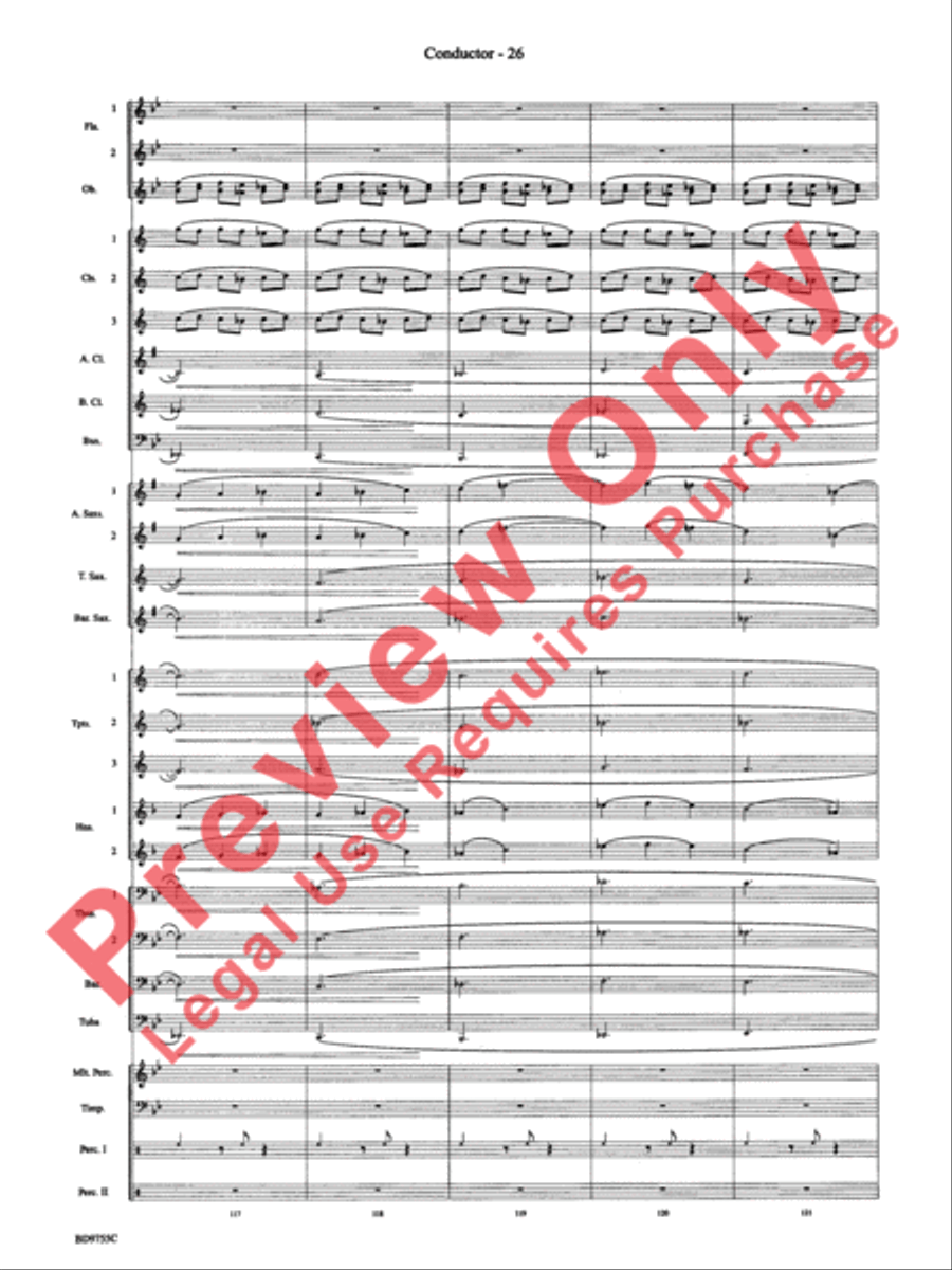 The Maelstrom The Maelstrom Concert Band scores gallery preview page 29