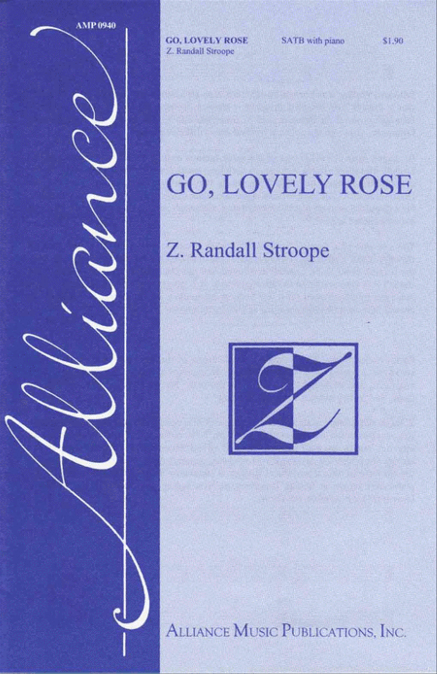 Go, Lovely Rose 4-Part scores gallery preview page 1