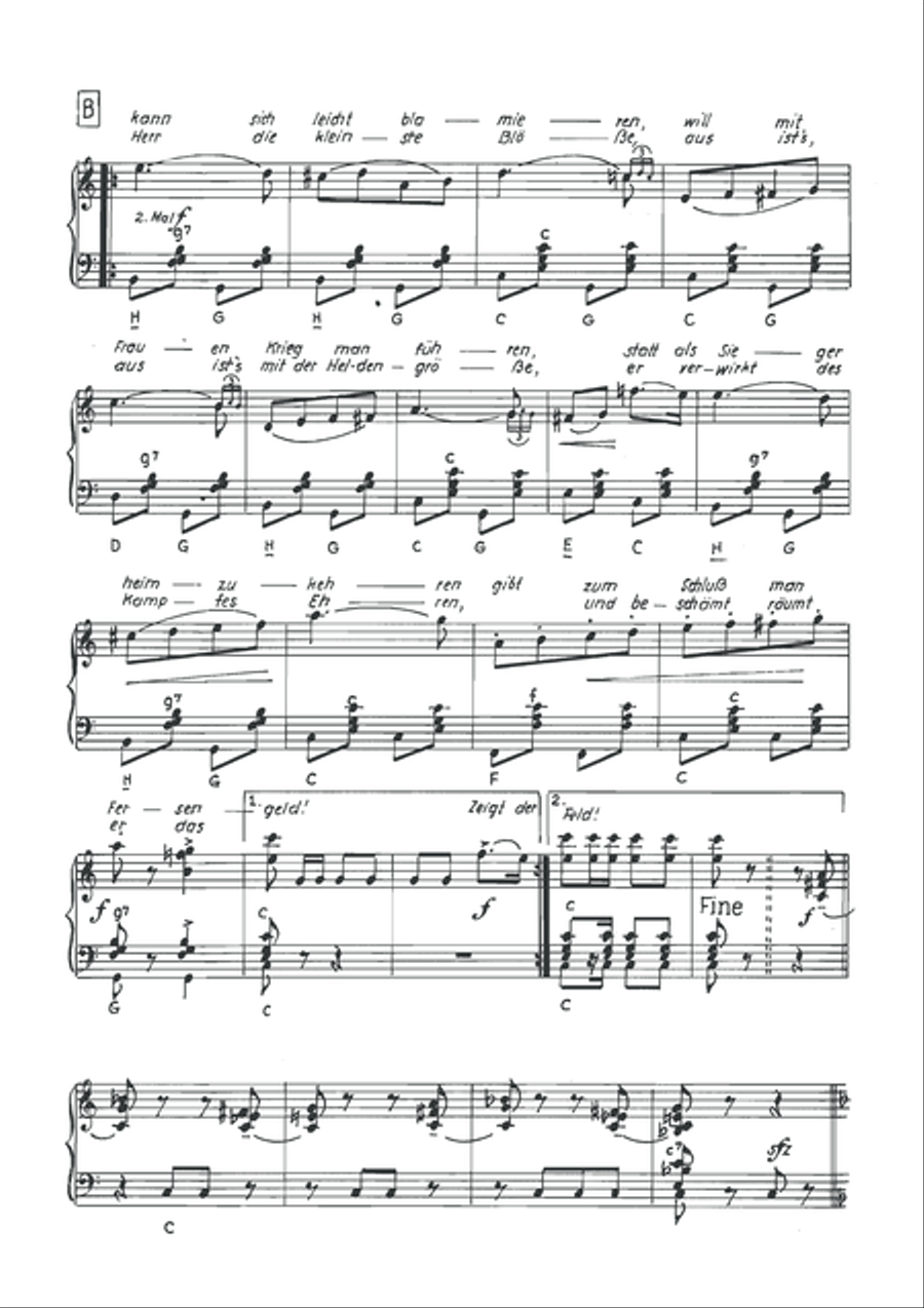 Kampfe nie mit Fraun Voice scores gallery preview page 4
