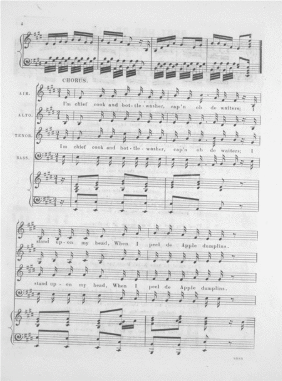 Root, Hog, or Die. Song and Chorus Choir scores gallery preview page 2