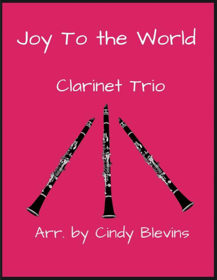 Joy To the World, for Clarinet Trio image number null