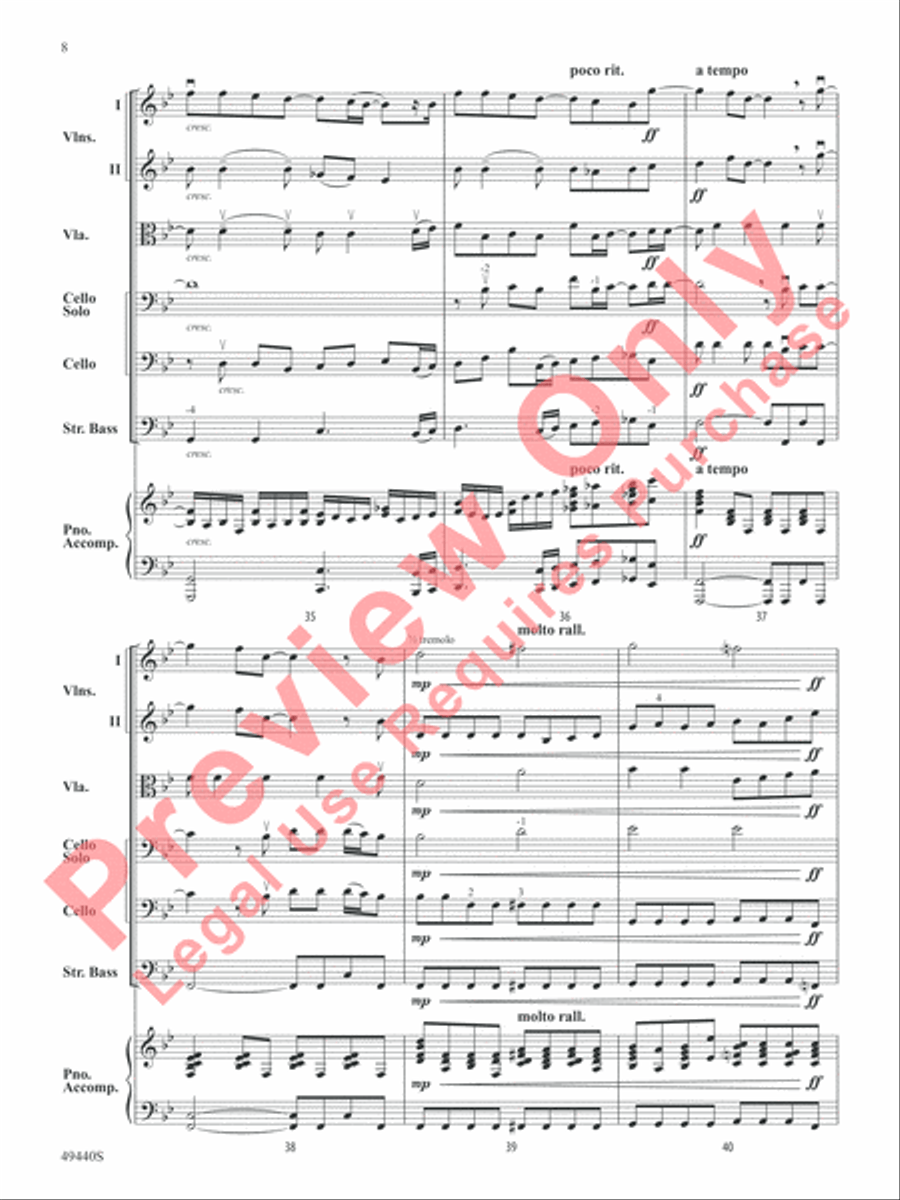 Found/Tonight String Orchestra scores gallery preview page 9