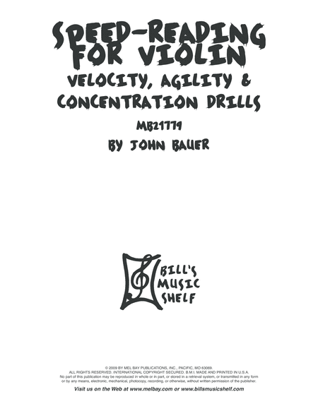 Speed-Reading for Violin