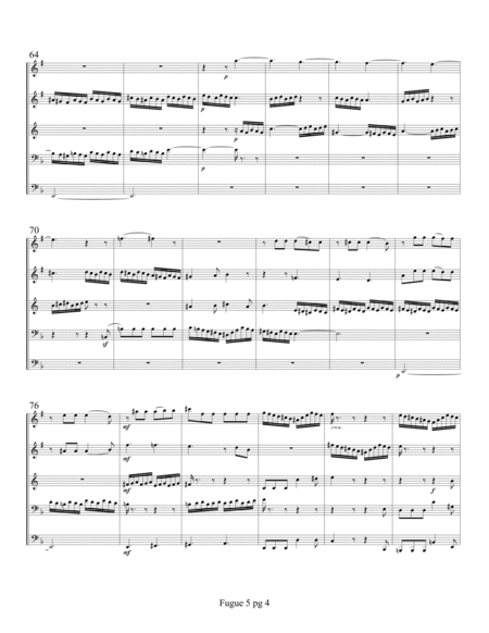Fugue, Op. 35, No. 5