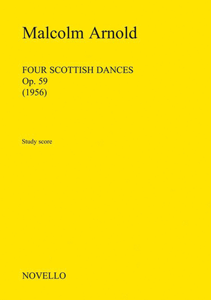 Book cover for Four Scottish Dances, Op.59