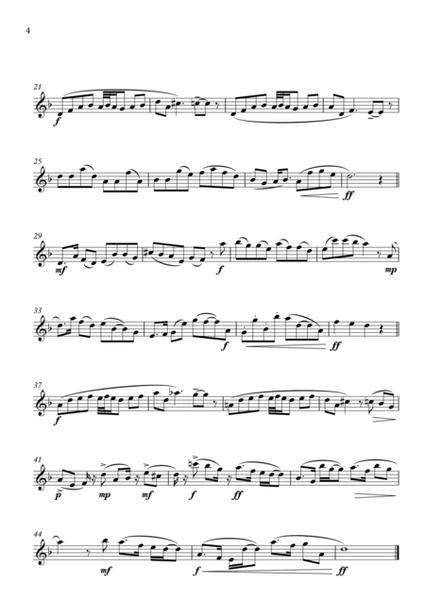 Five Modern Unaccompanied Clarinet solos - Set II image number null