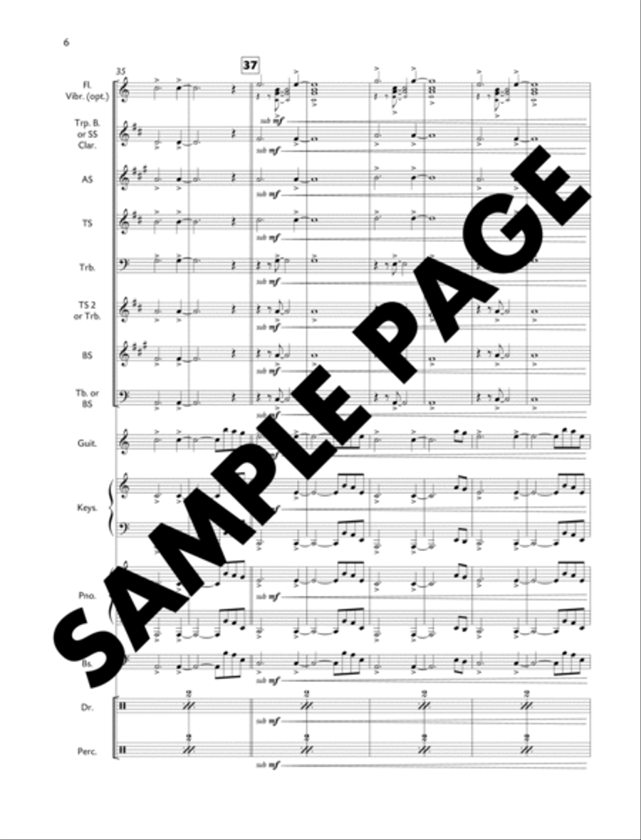 Lir Illir Lir Illir Big Band scores gallery preview page 7