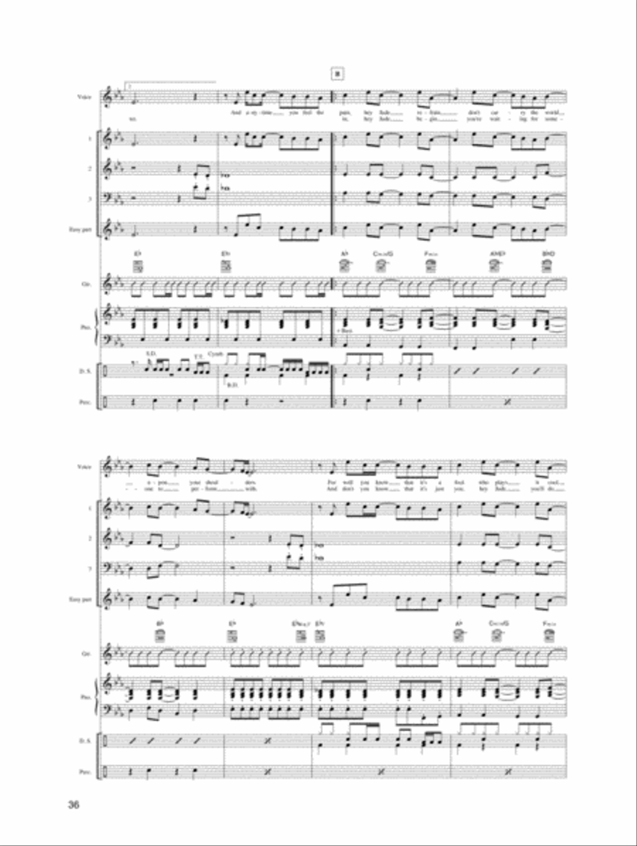 Begin the Band #2 Score scores gallery preview page 12