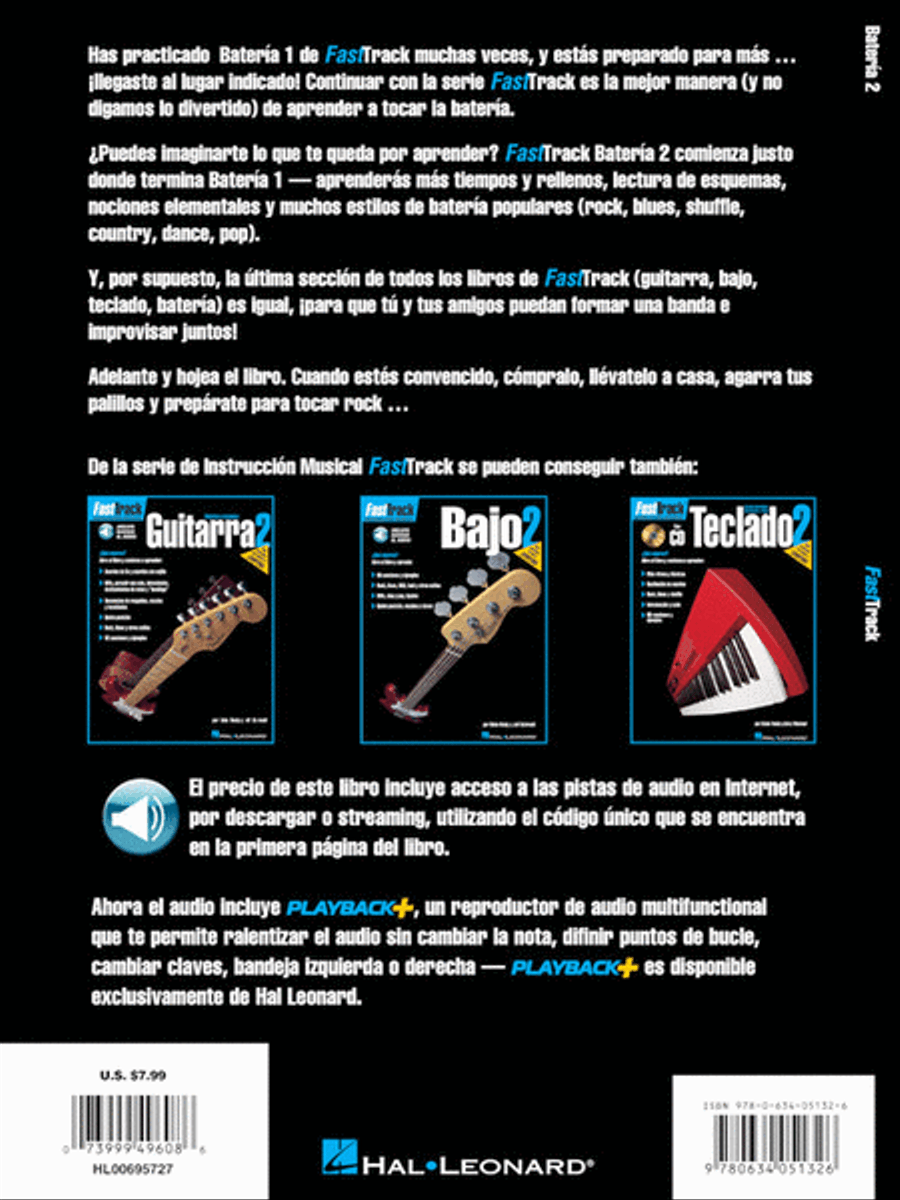 FastTrack Drum Method – Spanish Edition Drums scores gallery preview page 5