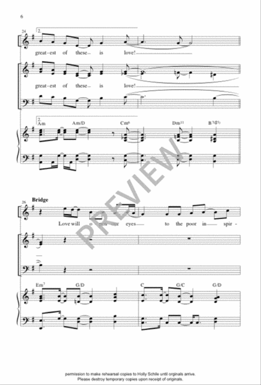 Faith, Hope, and Love 3-Part scores gallery preview page 6