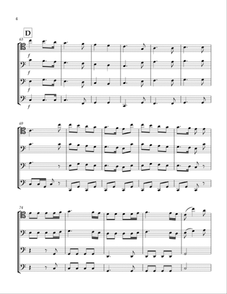 Joy to the World Joy to the World Woodwind Ensemble scores gallery preview page 6