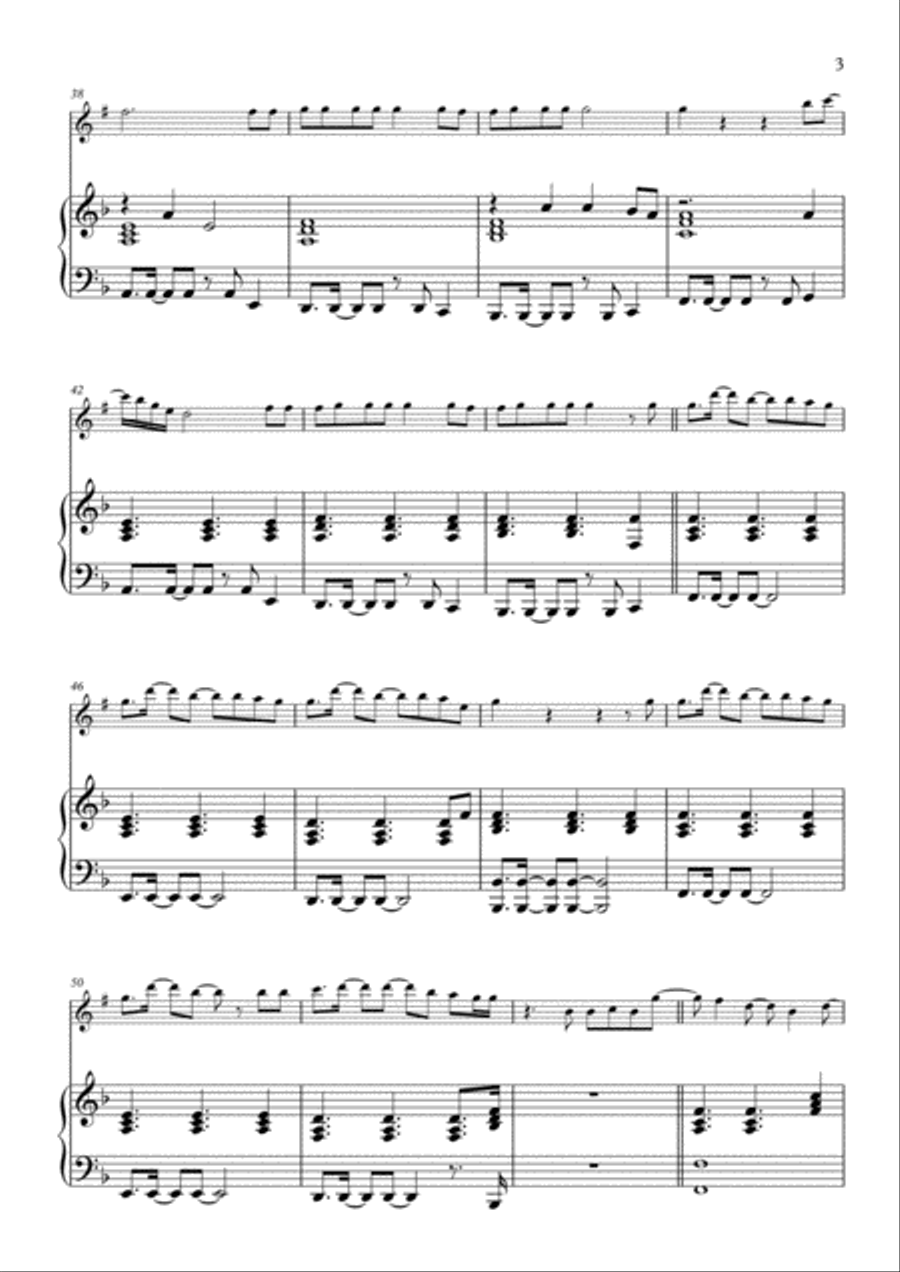 Naked Tenor Saxophone scores gallery preview page 3