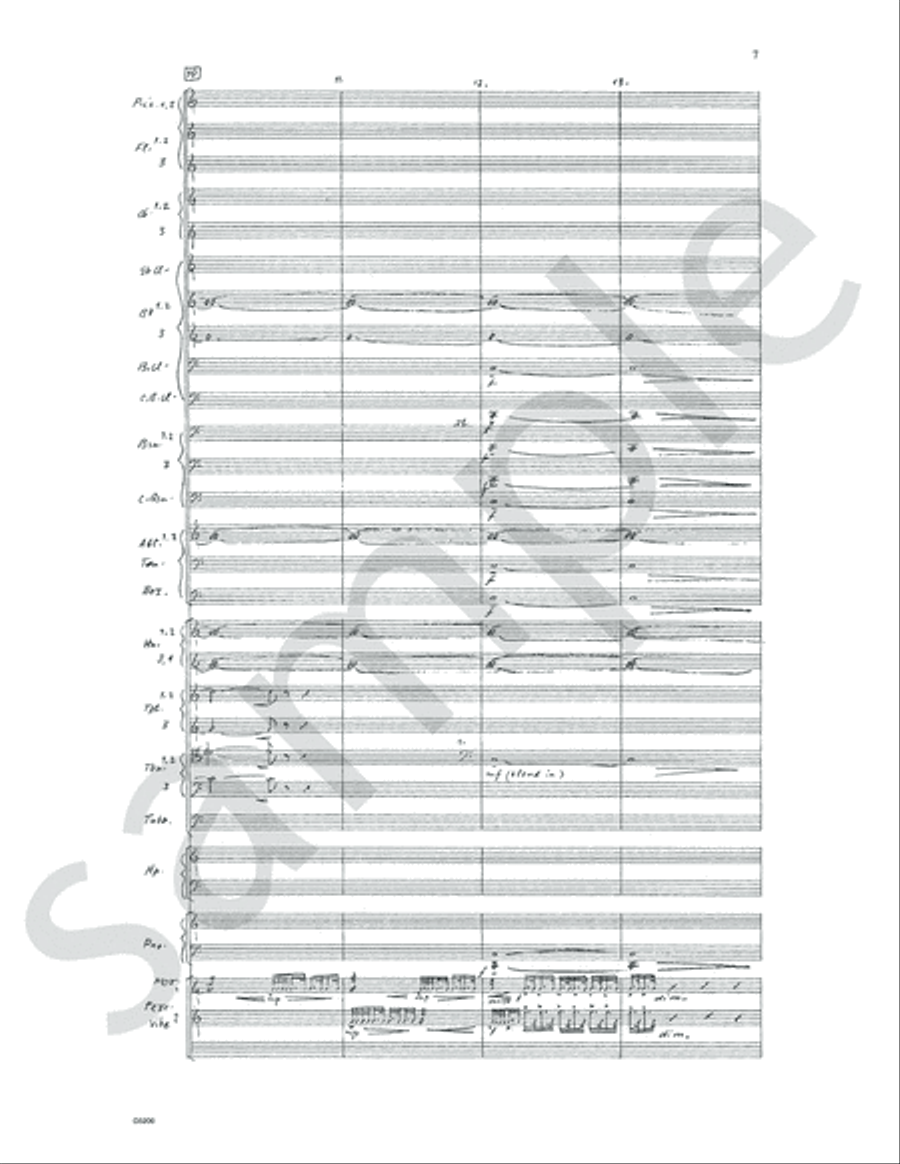 A Child's Garden of Dreams Concert Band scores gallery preview page 8