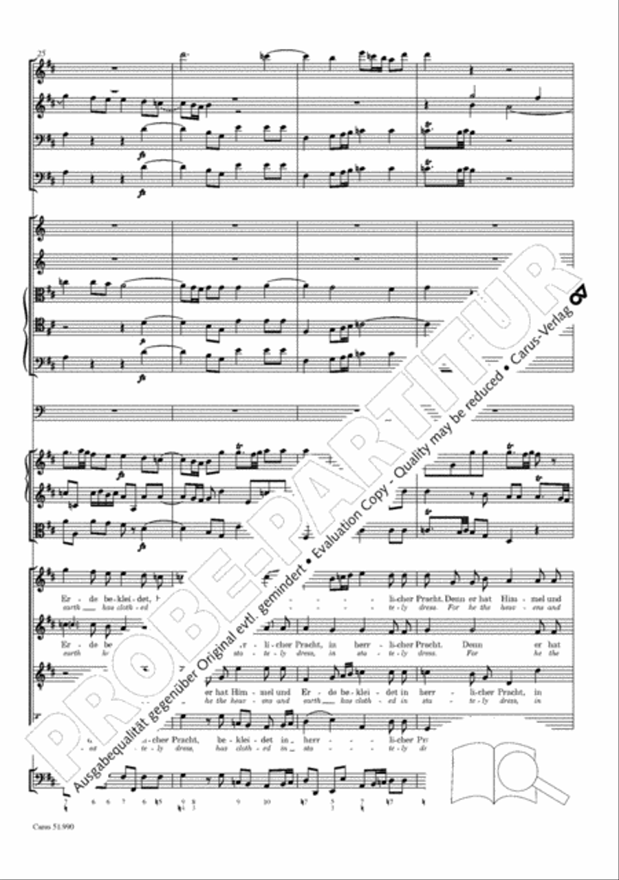 The Creation (Die Schopfung) 4-Part scores gallery preview page 101