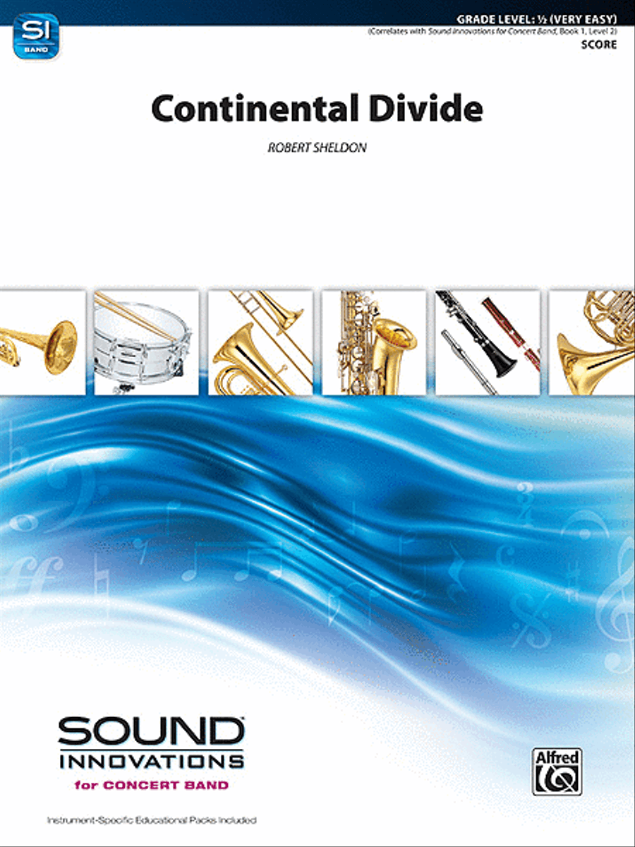 Continental Divide Continental Divide Concert Band scores gallery preview page 1