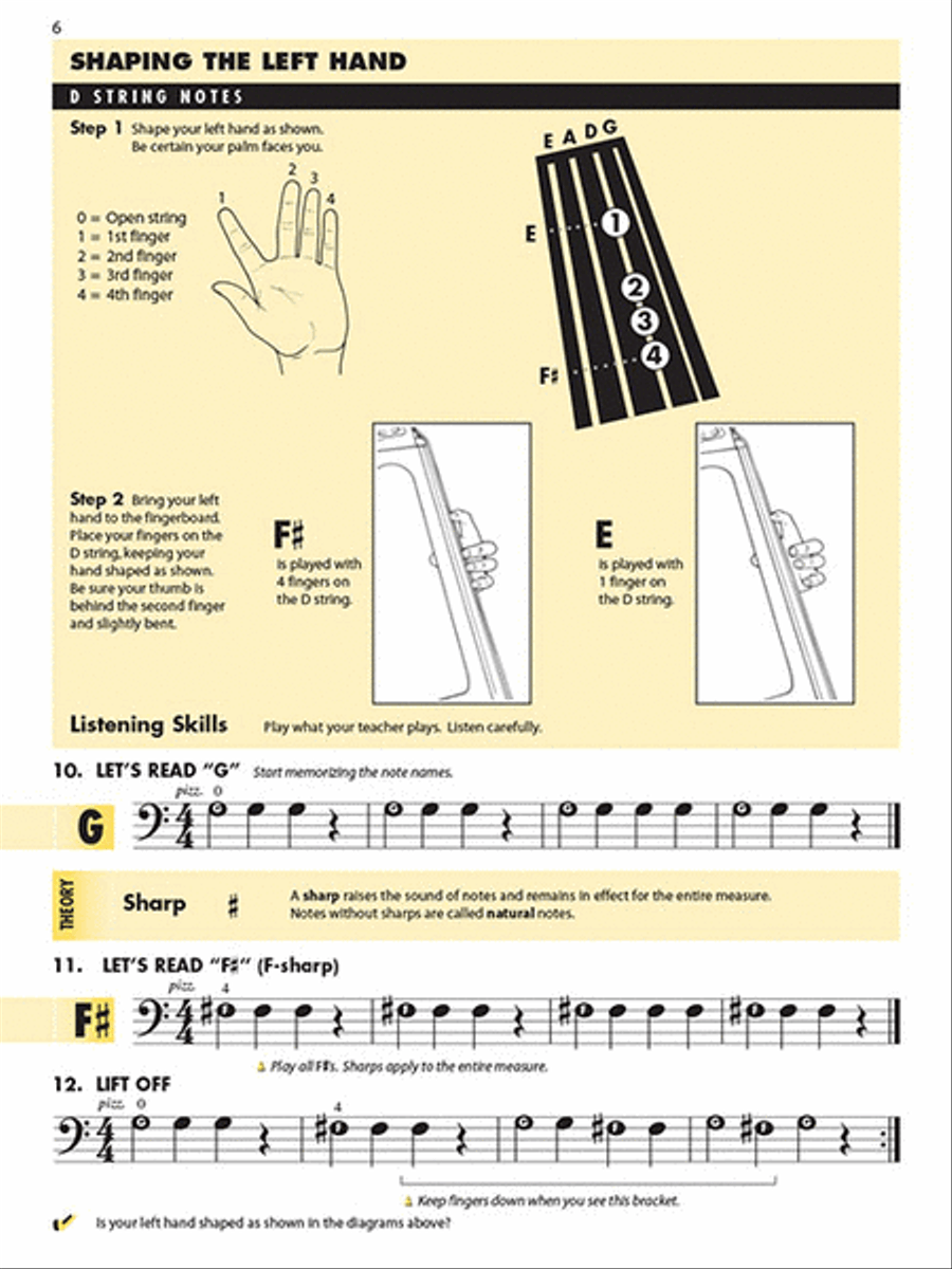 Essential Elements for Strings – Book 1 with Online Resources String Orchestra scores gallery preview page 3