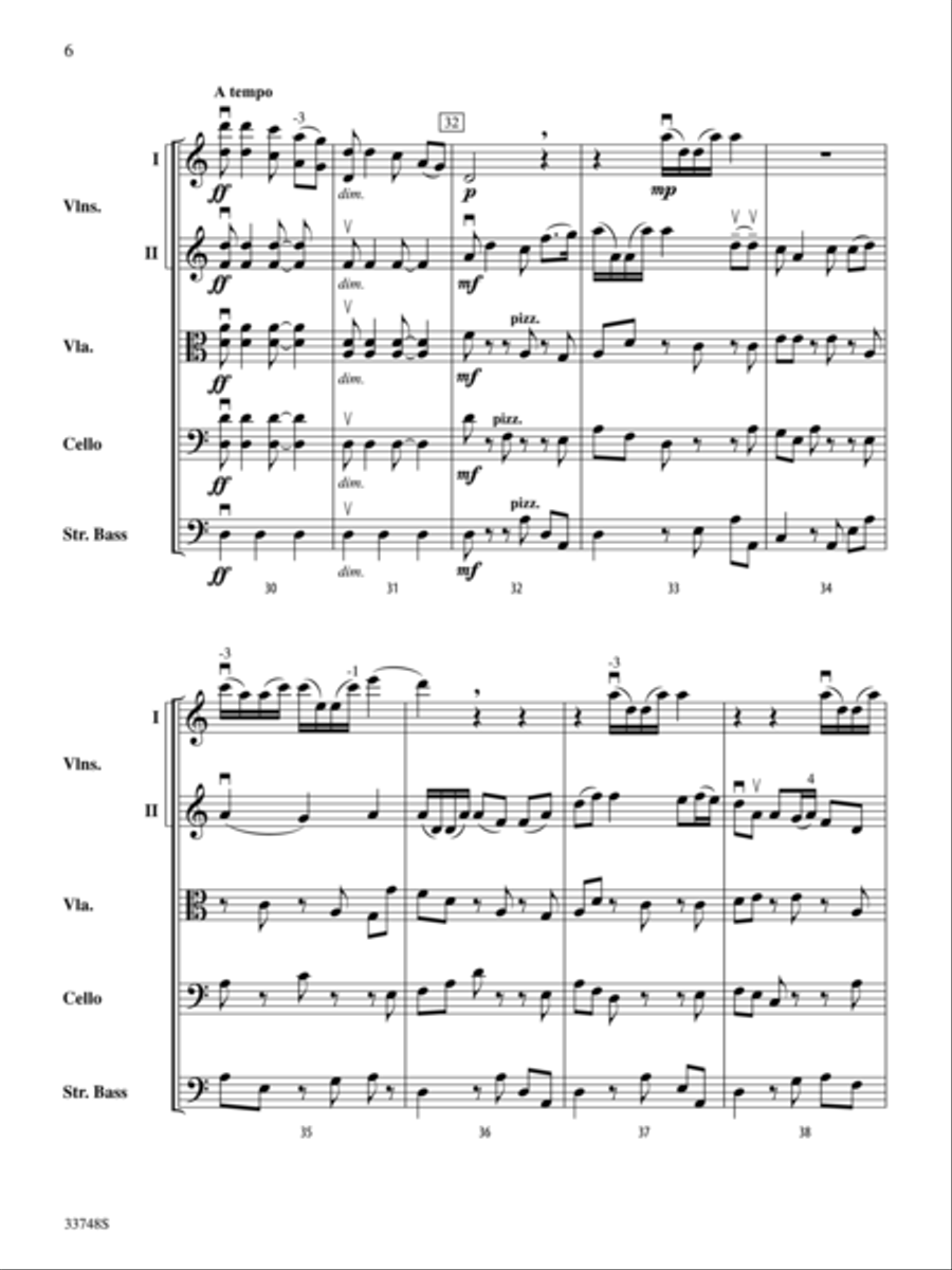 Dixie Highway String Orchestra scores gallery preview page 5
