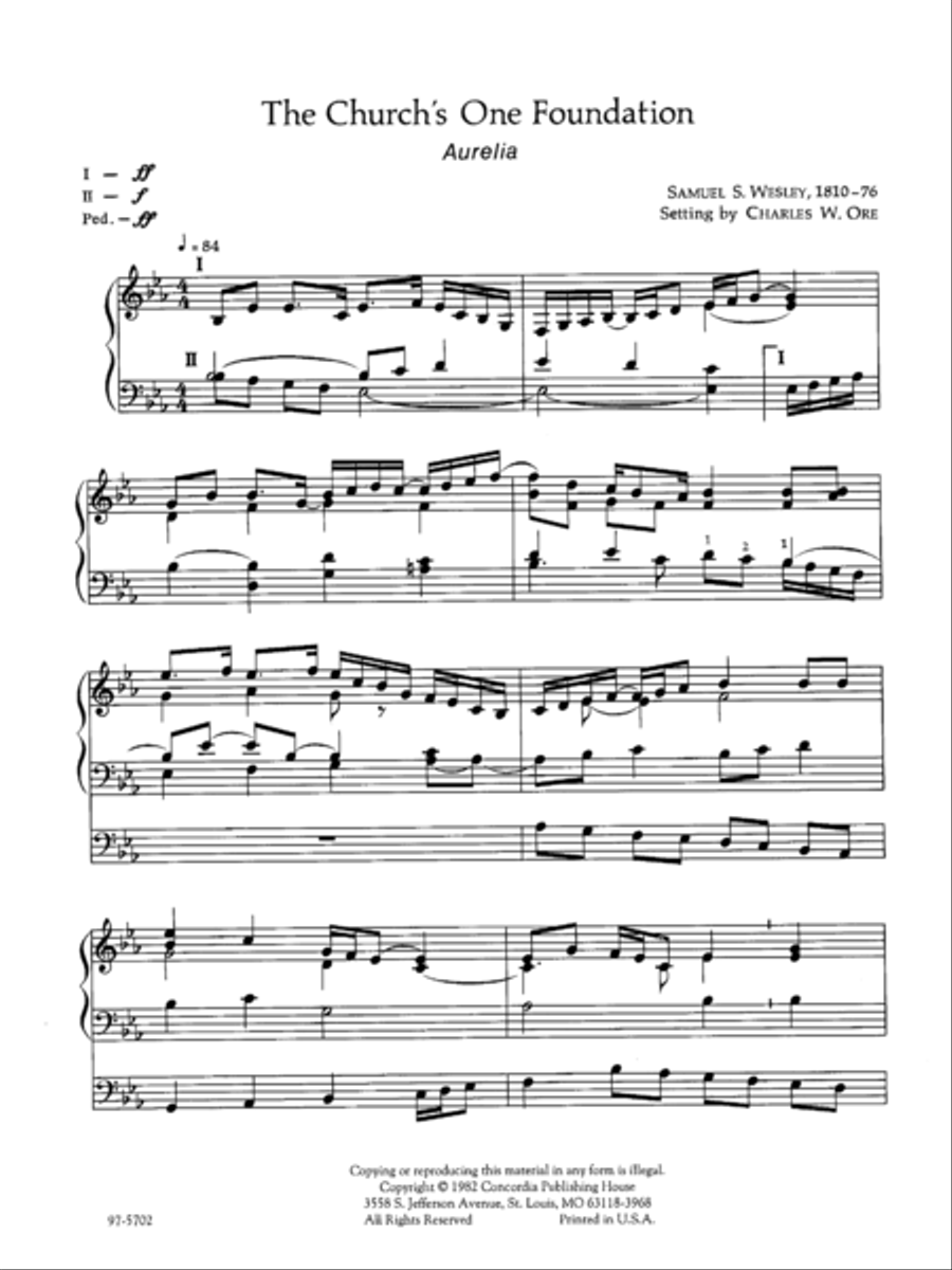 Eleven Compositions for Organ, Set III