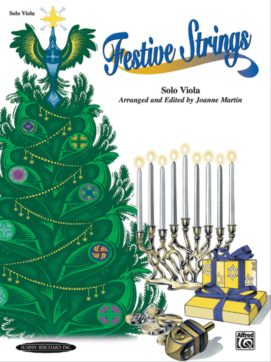 Festive Strings for Solo Instruments by Joanne Martin Viola Solo - Sheet Music