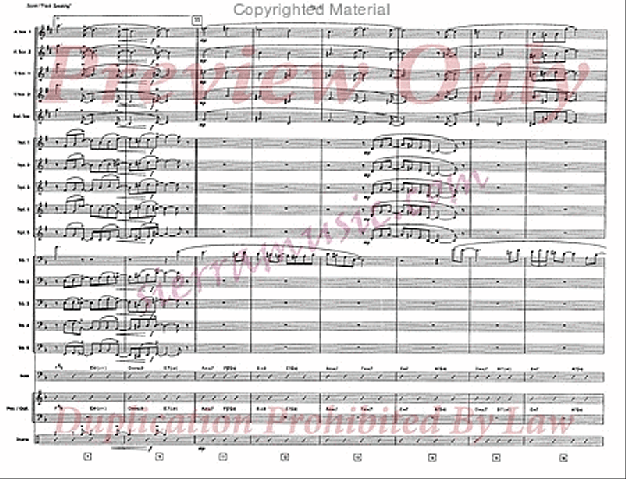 Frank Speaking Frank Speaking Jazz Ensemble scores gallery preview page 3