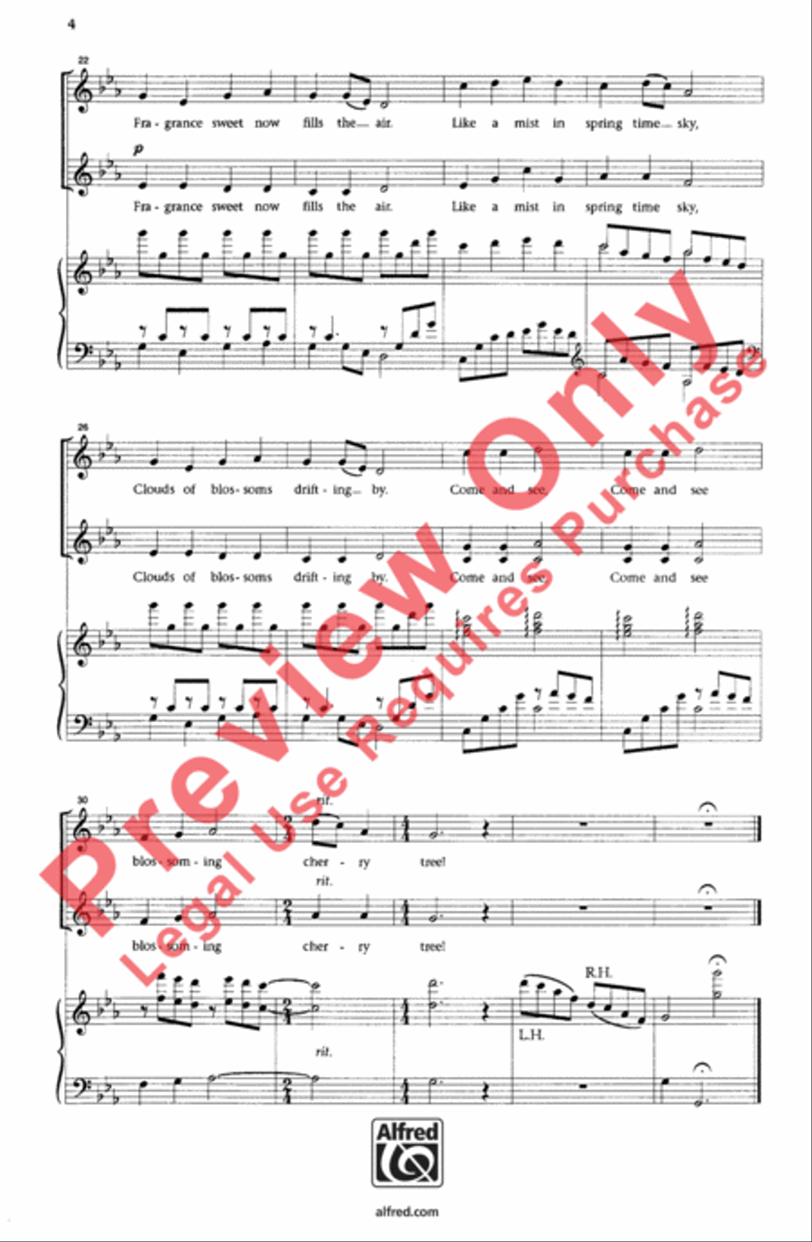 Sakura 2-Part scores gallery preview page 4