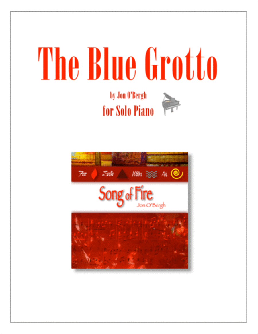 The Blue Grotto Piano Solo scores gallery preview page 1