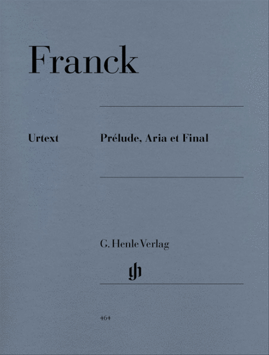 Prélude Aria et Final Piano Solo scores gallery preview page 1