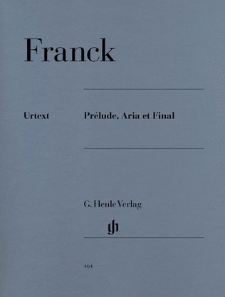 Book cover for Prélude Aria et Final