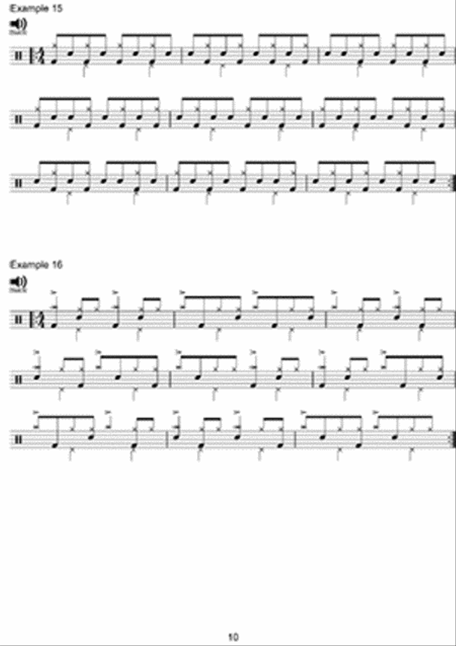 A New Approach to Odd-Times for Drum Set Drum Set scores gallery preview page 3