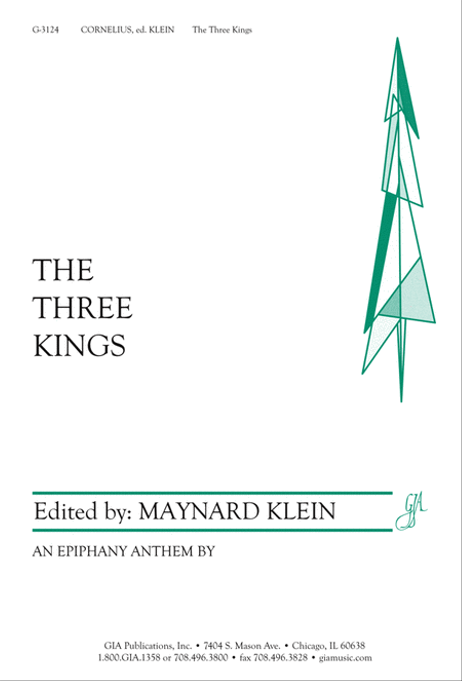 The Three Kings 4-Part scores gallery preview page 1