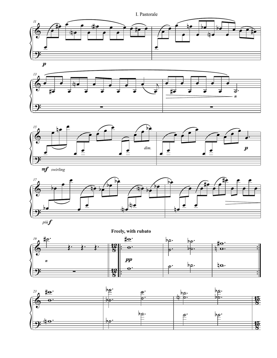 Perspectives (for Carillon) Carillon scores gallery preview page 4