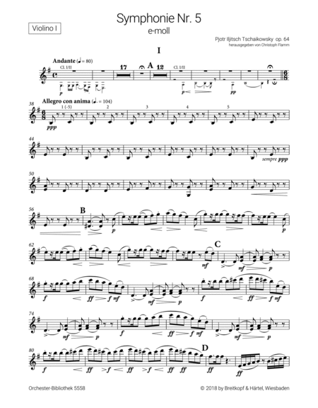 Symphony No. 5 in E minor Op. 64