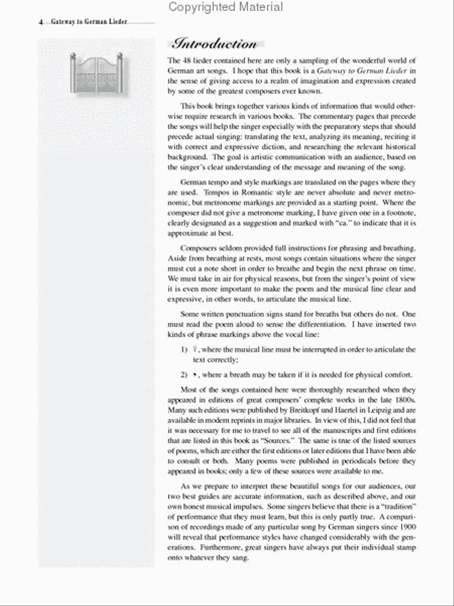 Gateway to German Lieder Gateway to German Lieder Voice Solo scores gallery preview page 2