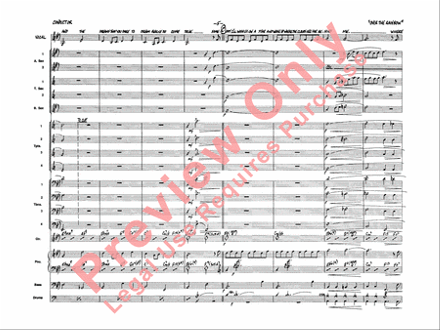 Over the Rainbow Jazz Ensemble scores gallery preview page 7