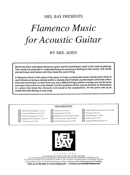 Flamenco Music for Acoustic Guitar image number null
