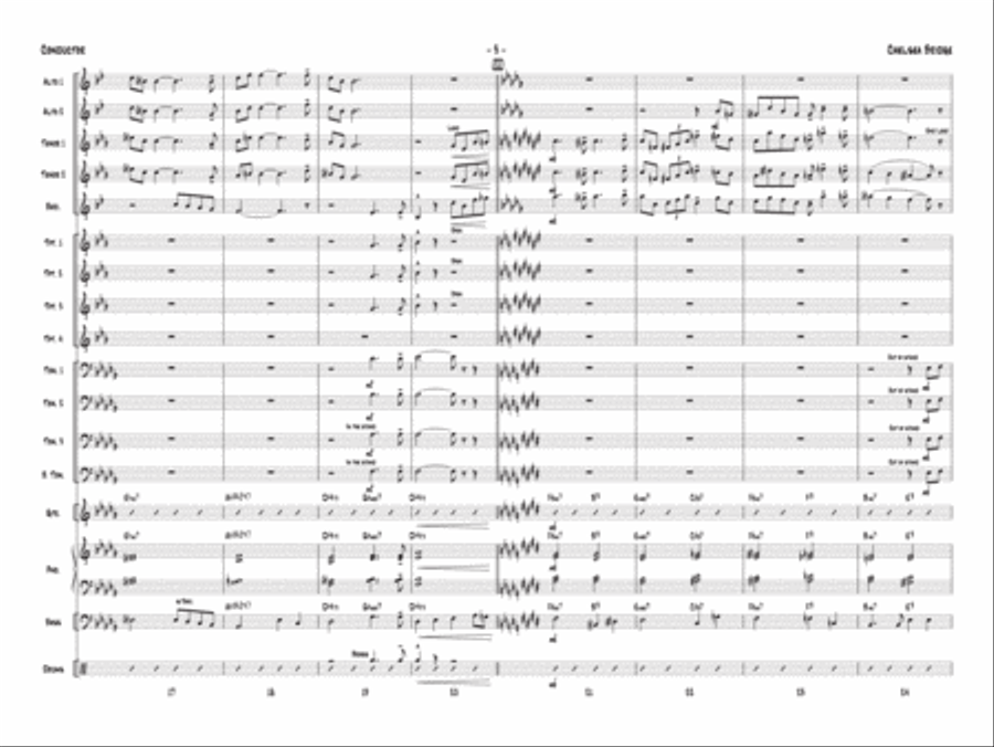 Chelsea Bridge Jazz Ensemble scores gallery preview page 4