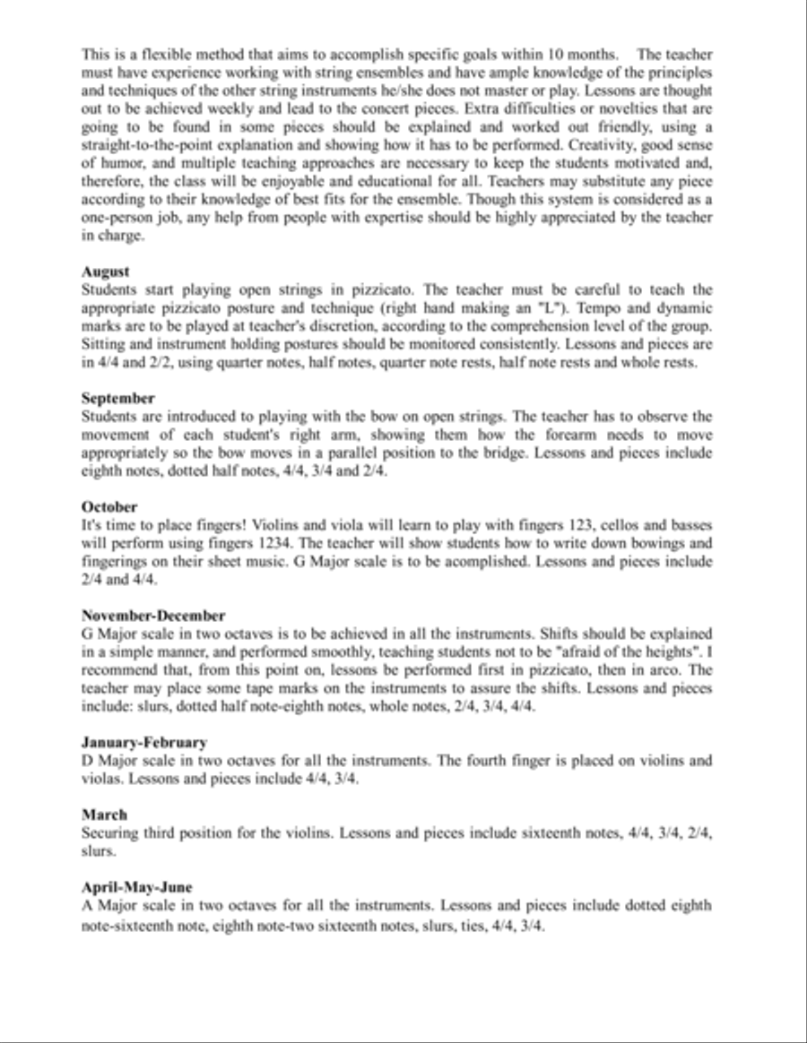 30 Progressive Exercises for Beginning String Orchestra. EXERCISES ONLY. Teacher's book & parts. String Orchestra scores gallery preview page 4