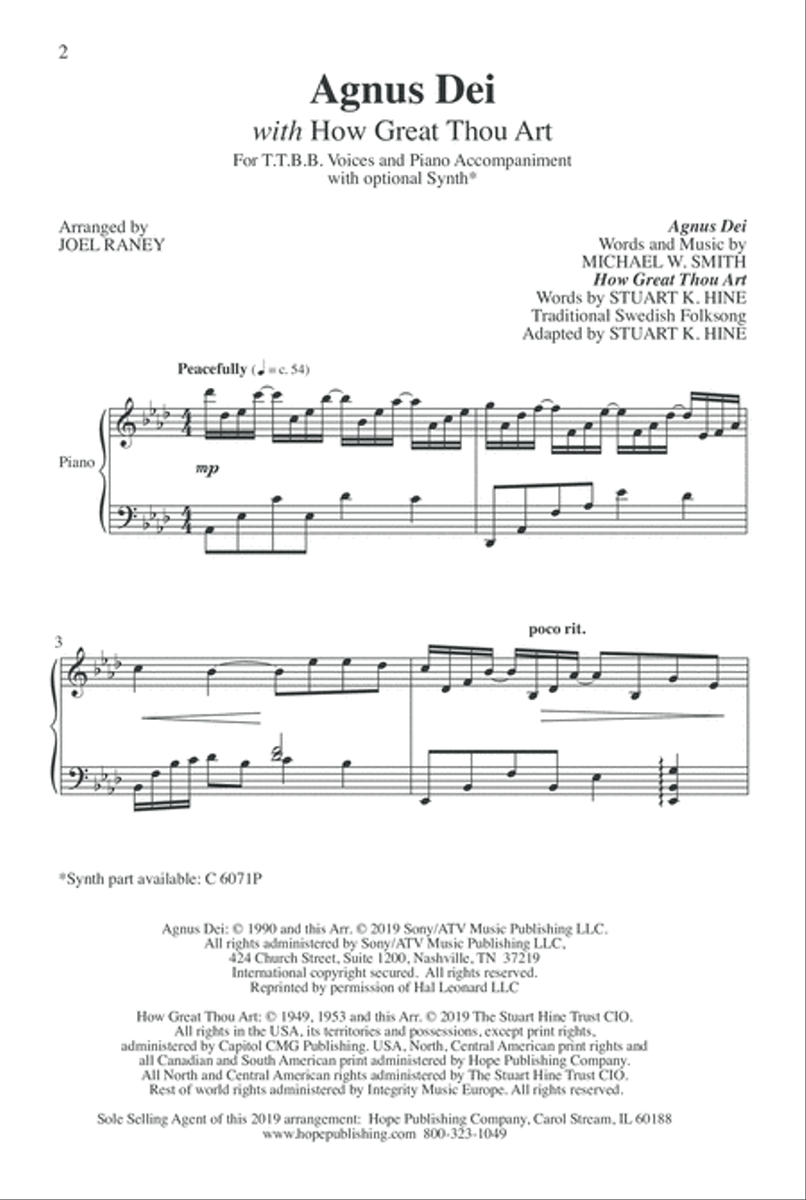Singing Men, Vol. 8 Choir scores gallery preview page 4