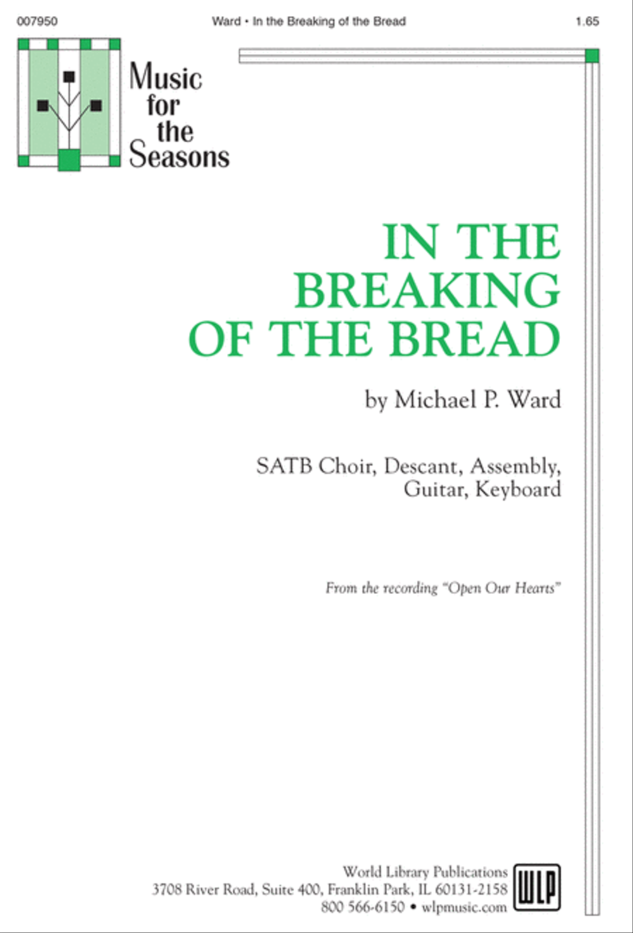 In the Breaking of the Bread 4-Part scores gallery preview page 1