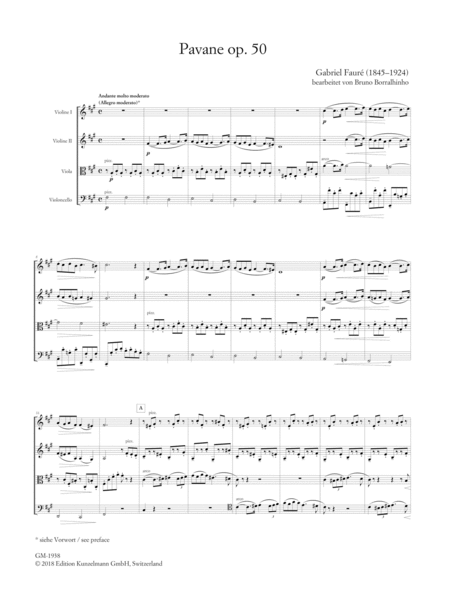 Pavane Op. 50
