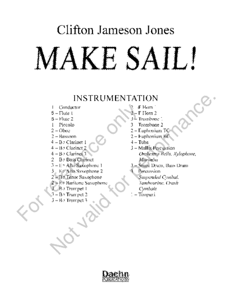 Make Sail! image number null