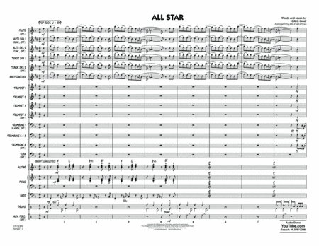 All Star (arr. Paul Murtha) - Conductor Score (Full Score)