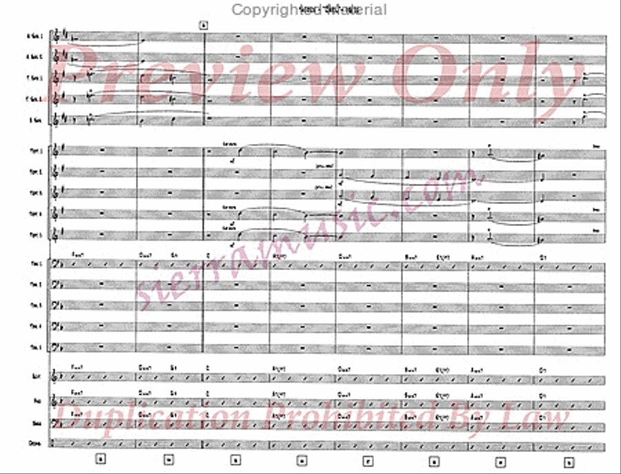 Carl Carl Jazz Ensemble scores gallery preview page 12