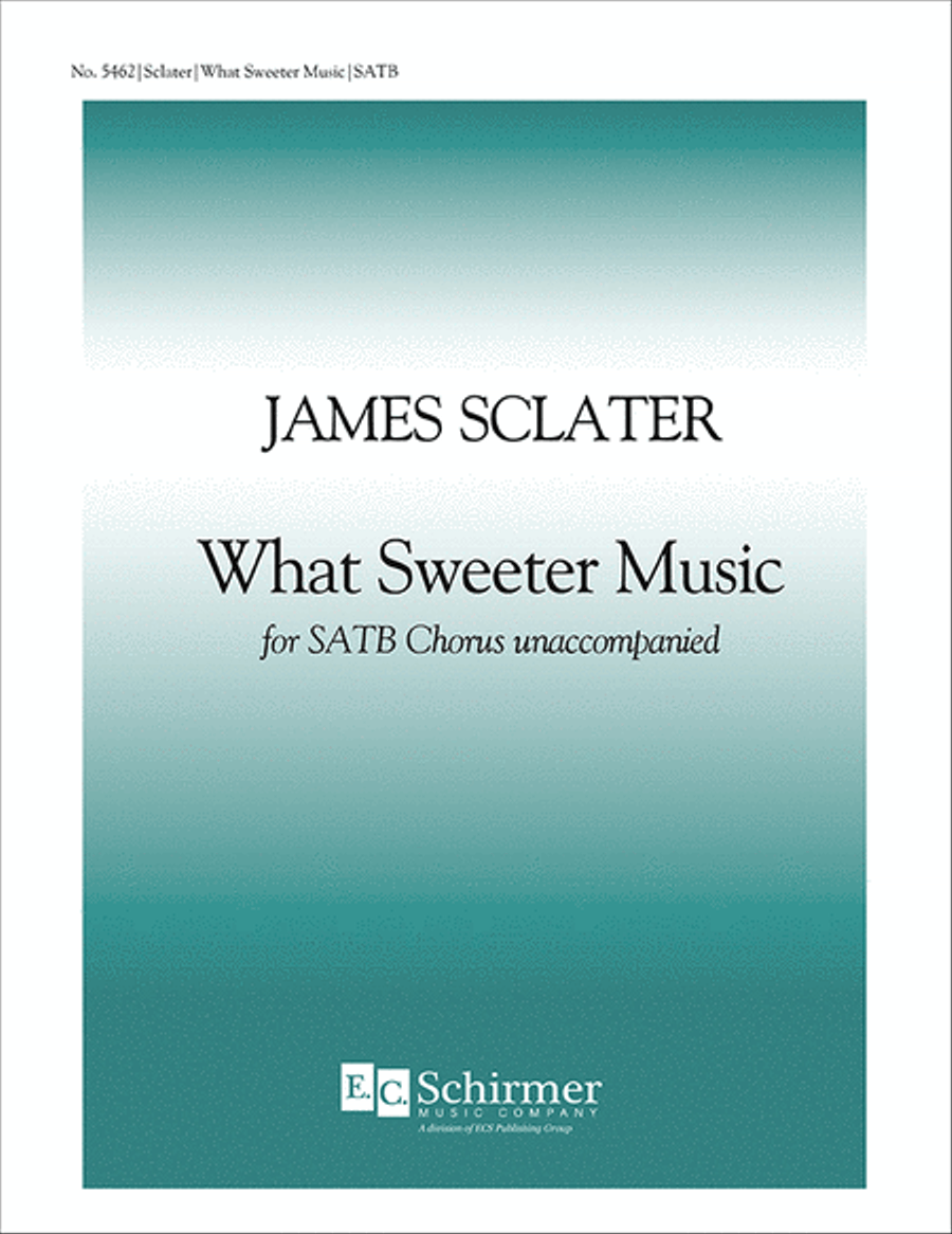 What Sweeter Music What Sweeter Music 4-Part scores gallery preview page 1