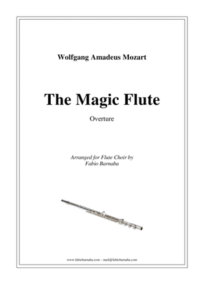 Book cover for The Magic Flute - Overture for Flute Choir